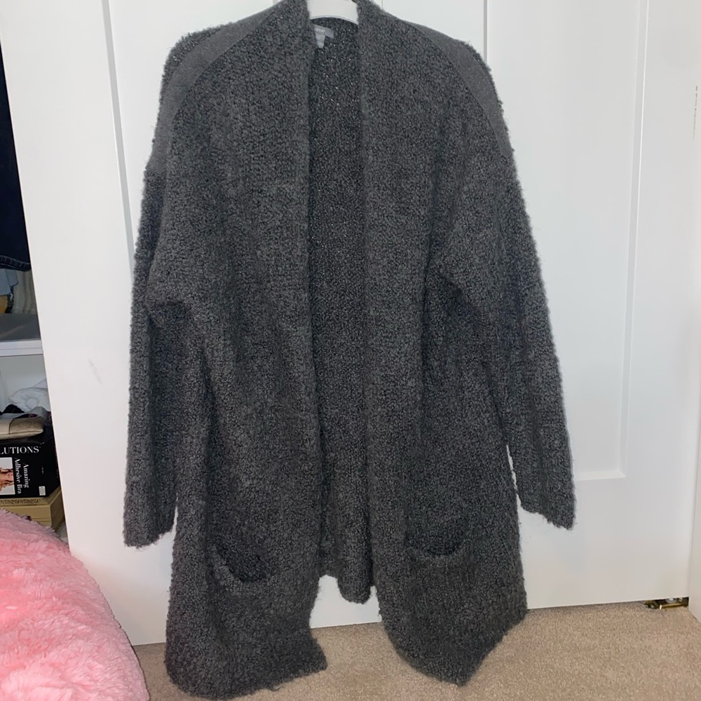 Aerie soft grey cardigan size XS/S